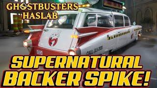 HasLab Spike! Was it natural or not? Hasbro Ghostbusters Ecto-1 action figure plasma series