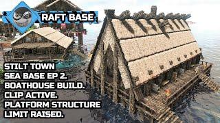 Ark: Survival Evolved - How to Build a Raft Base - Starter Base Ideas (No Mods)