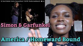 African Girl First Time Reaction to Simon & Garfunkel - America / Homeward Bound