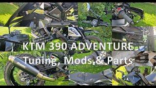 KTM 390 Adventure simple Upgrades Modifications Accessories & Tuning