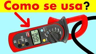 Aprenda a usar la Pinza Amperimetrica (Amperímetro de Gancho) como un profesional!