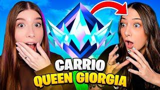 Ho CARRIATO in RANKED UNREAL ‪@QueenGiorgia‬ su FORTNITE!! Stagione 2 Capitolo 6 FORTNITE ITA