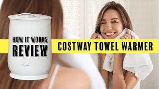 Costway Towel Warmer REVIEW - How it works