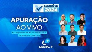 Grupo Liberal faz cobertura ao vivo da apuração das Eleições 2024 no Pará e no Brasil