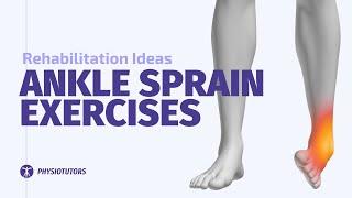 Ankle Sprain Rehab Exercises | Mobilisation, Jumps, Stability