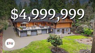 Inside South Surrey’s $4,999,999 Peak View Chalet