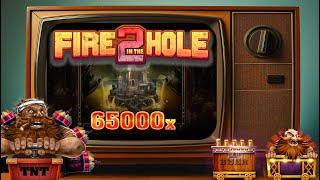  3 FIRE IN THE HOLE 2 SLOT MAX WINS (NON BONUS BUY)