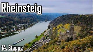 Rheinsteig 14. Etappe - 3 Burgen und ein Klettersteig