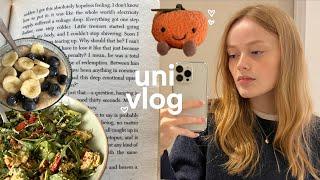 productive vlog  library days, skincare routine, healthy recipes,