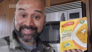 How To Microwave a Tasty Bite (Coconut Squash Dal)