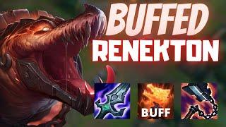 RENEKTON CARRY WITH BUFFED ULTIMATE IS NOW INSANE!!! SEASON 12 RENEKTON CARRY GUIDE | BEST BUILD!!!