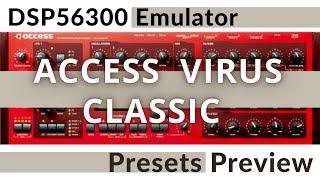 Access Virus Classic | DSP56300 Emulator v.1.2.4