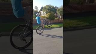 Wheelie time! #mtblife #mtb #biking #epic #wheelie #wheelietime #bike #dailyvlog #subscribe