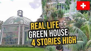 Real Life Controlled Green House | Botanical Garden Geneva Switzerland | Explore with Farukh