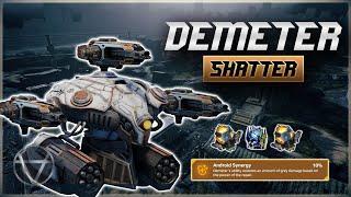 [WR]  Sheriff Shatter DEMETER w/ 1,000,000 HP – Mk3 Gameplay | War Robots