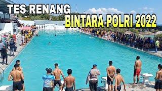 Tes renang penerimaan BINTARA POLRI 2022