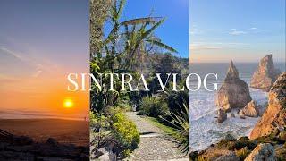 SINTRA TRAVEL VLOG 2022 | Pena Palace, Monserrate Palace, Quinta da Regaleria & sunsets at the beach