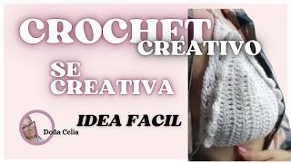 Realza tu top Bikini #ideacrochet #crochetprincipiantes #creatividad