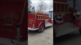 DRIVING DREAMS! 1927 Ford Federal Fire Engine: A Rare Red Hot Legend