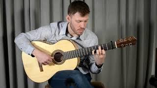 Samuel Beluzán playing Morente by Vicente Amigo (Granainas), on a 2020 Batell flamenco guitar.