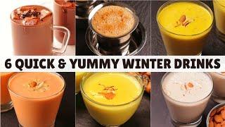 My 6 Personal Favourite Hot Drinks For Chilly Winters | Quick & Easy Hot Drinks For Winters