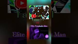 Elite Purple Tv Man VS @FAME-YT_13 #skibiditoilet #edit