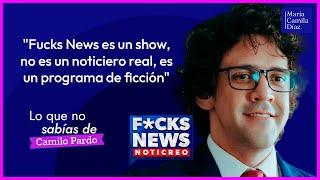 ¡La historia del comediante Camilo Pardo de F*cks News! Magia, comedia y humor negro | María Camila