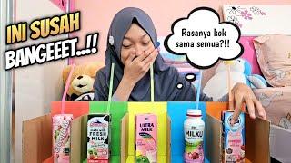 Challenge Aqilla Tebak Merk Susu Strawberry  Aqilla's Diary