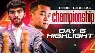 Ding vs Gukesh | Highlight Game 6 | FIDE World Championship |