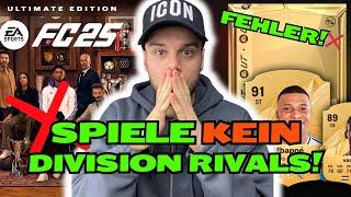 FEHLER vermeiden! Spiele KEIN Division Rivals in FC 25 Mach lieber das in EA FC 25 