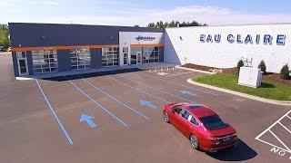 How to Get to Quick Lane | Drone Tour at Eau Claire Ford Lincoln Quick Lane