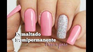 Clase #10 Esmaltado Semipermanente paso a paso  Deko Uñas - Gel polish step by step