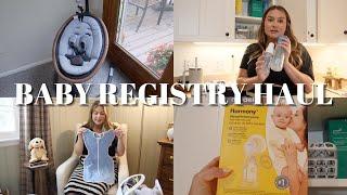 BABY REGISTRY MUST HAVES & BABY SHOWER HAUL