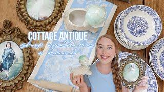 HUGE COTTAGE ANTIQUE + VINTAGE THRIFT WITH ME 2024 | ANTIQUE SHOP WITH ME + HAUL IN CAVE CITY, KY! 