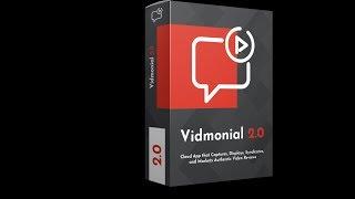 Vidmonial 2.0 Review | Vidmonial 2 Demo