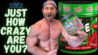 OMG I AM FREAKING FLYING!  Psycho Pharma Edge of Insanity Pre-Workout Review