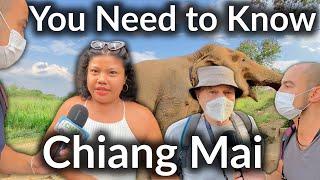 How Long Do You Need To Stay in Chiang Mai & Where to go? Street interviews in Thailand
