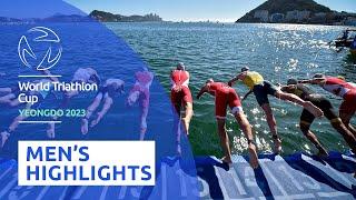 Highlights - 2023 World Triathlon Cup Yeongdo Elite Men's Race