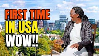 ANOTHER MUM JOINED US HERE IN AMERICA!SHE CAN'T HIDE HER JOY,POWER OF GREENCARD