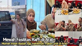 Begini Fasilitas Mewah Keluarga Rans di Mekkah menikmati uniknya makanan Arab