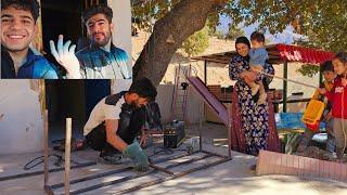 Sajjad Takes Muhammad to the City for School, Builds Metal Fence & Rahela’s Art in Nomadic Spazi**