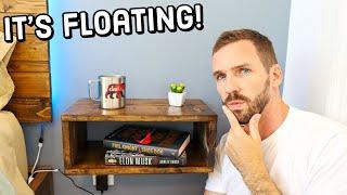 How to Make Floating Nightstands | Easy DIY Project