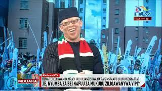 Je, nyumba za bei nafuu za Mukuru ziligawanywa vipi? Msemaji wa serikali, Isaac Mwaura, aeleza