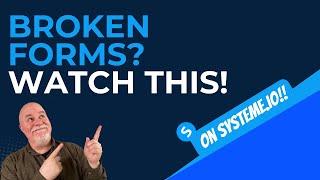 Master Systeme.io | Troubleshooting Tips for Broken Opt-In Forms