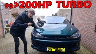 200HP Turbo on a Peugeot 206!