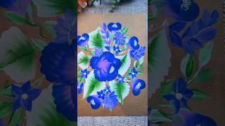 Easy Flower Painting🪴 | Acrylic #art#artist #tutorial #painting #easy#shorts