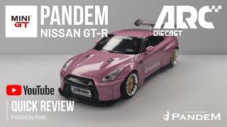 Mini GT Pandem Nissan GT-R Passion Pink