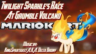 Mario Kart 8 - Twilight Sparkle's Race At Grumble Volcano