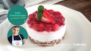 Ricetta Cheesecake keto co fiocchi di latte