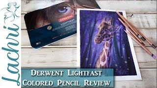 Derwent Lightfast Colored Pencil Review & Tips - Lachri